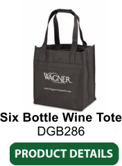Six Bottle Wine Tote DGB286
